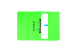 Elba Spring Pocket File 320gsm Foolscap Green (Pack of 25) 100090147