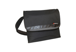 Monolith Nylon Laptop Messenger Bag W400 x D115 x H365mm Black 2386