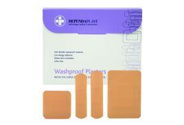 Reliance Medical Dependaplast Washproof Plasters (Pack of 100) 536