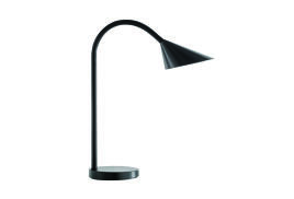 Unilux Sol Flexible LED Desk Lamp 4 Watt Black 400086979