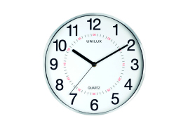 Unilux Aria Clock Metal Grey  400094280