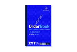 Challenge Carbonless Duplicate Order Book 100 Sets 210x130mm (Pack of 5) 100080400