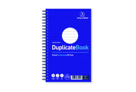 Challenge Carbonless Wirebound Duplicate Book 50 Sets 210x130mm (Pack of 5) 100080469