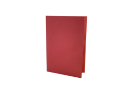 Guildhall Square Cut Folder Mediumweight Foolscap Red (Pack of 100) FS250-REDZ