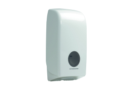 Aquarius Bulk Pack Toilet Tissue Dispenser White 6946