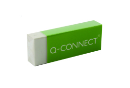 Q-Connect Plastic Eraser White (Pack of 20) KF00236