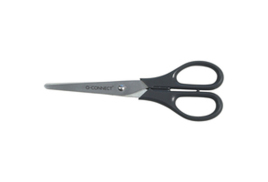 Q-Connect Scissors 170mm Black Stainless Steel CB101228