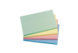 Q-Connect Quick Notes 76 x 127mm Pastel (Pack of 12) KF01349