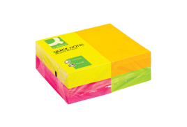 Q-Connect Quick Notes 76 x 127mm Neon (Pack of 12) KF01350