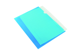 Q-Connect Cut Flush Folder A4 Blue (Pack of 100) KF01486