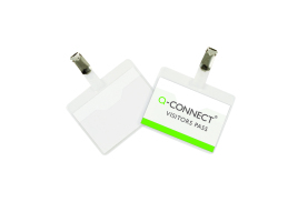 Q-Connect Visitor Badge 60x90mm (Pack of 25) KF01560