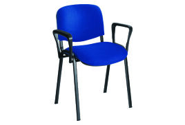 Jemini Arms For Stacking Chair 310x380x110mm Black (Pack of 2) KF03348