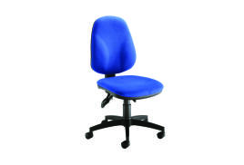 Arista Aire Deluxe High Back Chair 700x700x970-1100mm Blue KF03460