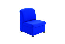 Arista Modular Reception Chair 610x670x830mm Blue KF03489