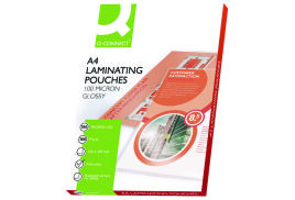 Q-Connect A4 Laminating Pouch 200 Micron (Pack of 100) KF04115