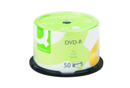 Q-Connect DVD-R 4.7GB Cake Box (Pack of 50) KF15419