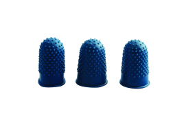 Q-Connect Thimblettes Size 1 Blue (Pack of 12) KF21509
