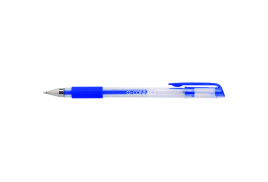 Q-Connect Gel Rollerball Pen Medium Blue (Pack of 10) KF21717