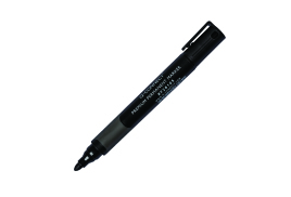 Q-Connect Premium Permanent Marker Pen Bullet Tip Black (Pack of 10) KF26105