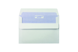 Q-Connect C6 Envelope Low Window Self Seal 90gsm White (Pack of 1000) 7041