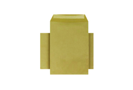 Q-Connect C4 Envelopes Pocket Gummed 80gsm Manilla (Pack of 250) KF3428