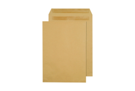Q-Connect C4 Envelopes Pocket Self Seal 80gsm Manilla (Pack of 250) 3470