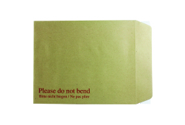 Q-Connect Envelope 267x216mm Board Back Peel and Seal 115gsm Manilla (Pack of 125) KF3519
