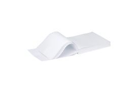 Q-Connect 11x9.5 Inches 3-Part NCR Plain Listing Paper (Pack of 700) C3NPP