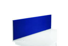 First Desk Mounted Screen1800x25x400mm Special Blue KF74842