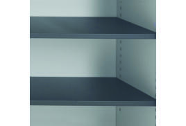 Talos Tambour Unit Black Shelf 850x380x20mm For Talos Side Opening Tambour Unit Cupboards KF78776
