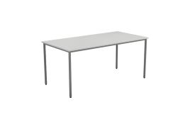 Jemini Rectangular Multipurpose Table 1800x800x730mm White KF79029