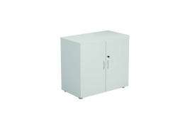 First Wooden Storage Cupboard 800x450x730mm White KF820864