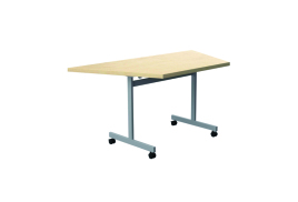 Jemini Trap Tilt Table 1600x800x720mm Maple/Silver KF822561