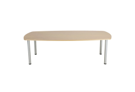 Jemini Boardroom Table 1800x1200x730mm Maple KF840184