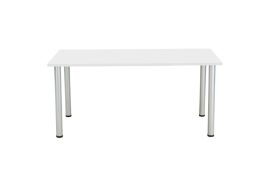 Jemini Rectangular Meeting Table 1800x800x730mm White KF840187