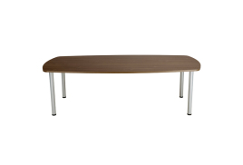 Jemini Boardroom Table 1800x1200x730mm Walnut KF840194