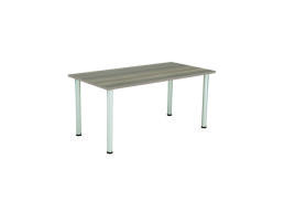 Jemini Rectangular Meeting Table 1600x800x730mm Grey Oak KF840196