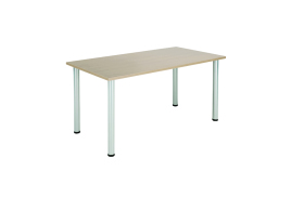 Jemini Rectangular Meeting Table 1800x800x730mm Grey Oak KF840197