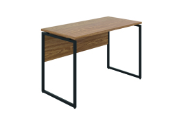 Jemini Soho Square Leg Desk 1200x600x770mm Oak/Black Leg KF90490