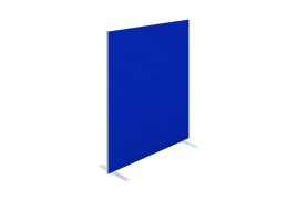 Jemini Floor Standing Screen 1400x25x1600mm Blue KF90498