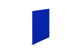Jemini Floor Standing Screen 1400x25x1800mm Blue KF90500
