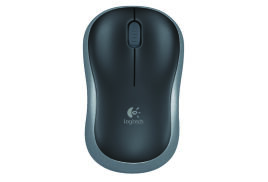 Logitech M185 Wireless Mouse Grey 910-002235