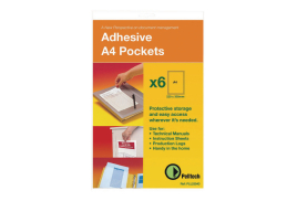 Pelltech Maxi Pocket A4 (Pack of 50) PLL25542