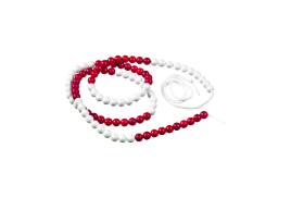 Linex 100 Arithmatic String 150cm White/Red 400065109