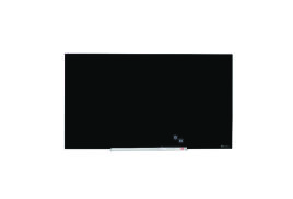 Nobo Impression Pro Glass Magnetic Whiteboard 1260x710mm Black 1905181