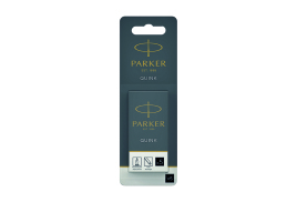 Parker Quink Permanent Ink Cartridge 12x5 Black  (Pack of 60) S0881570