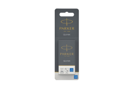Parker Quink Permanent Ink Cartridge 12x5 Blue (Pack of 60) S0881580