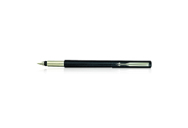 Parker Vector Fountain Pen Medium Black with Chrome Trim 67407 S0881041