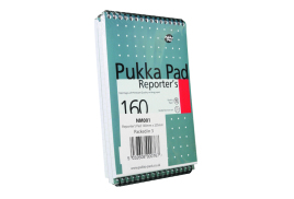 Pukka Pad Wirebound Metallic Reporter's Shorthand Notebook 160 Pages 205x140mm (Pack of 3) NM001