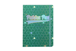 Pukka Pad Glee Journal Pad A5 Green (Pack of 3) 8686-GLE